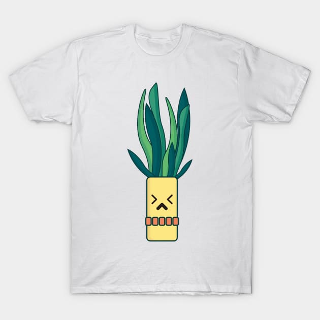 Snake Plant T-Shirt by lightsonfire